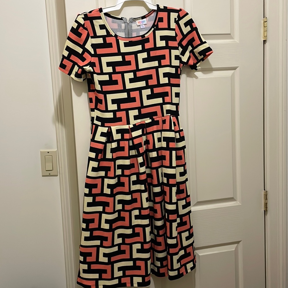 LuLaRoe short sleeve dress (sz l)